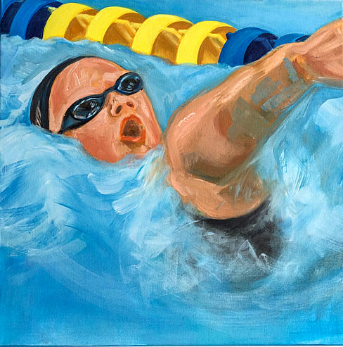 Swimmer II - Katarina Nestorovic Carmignani